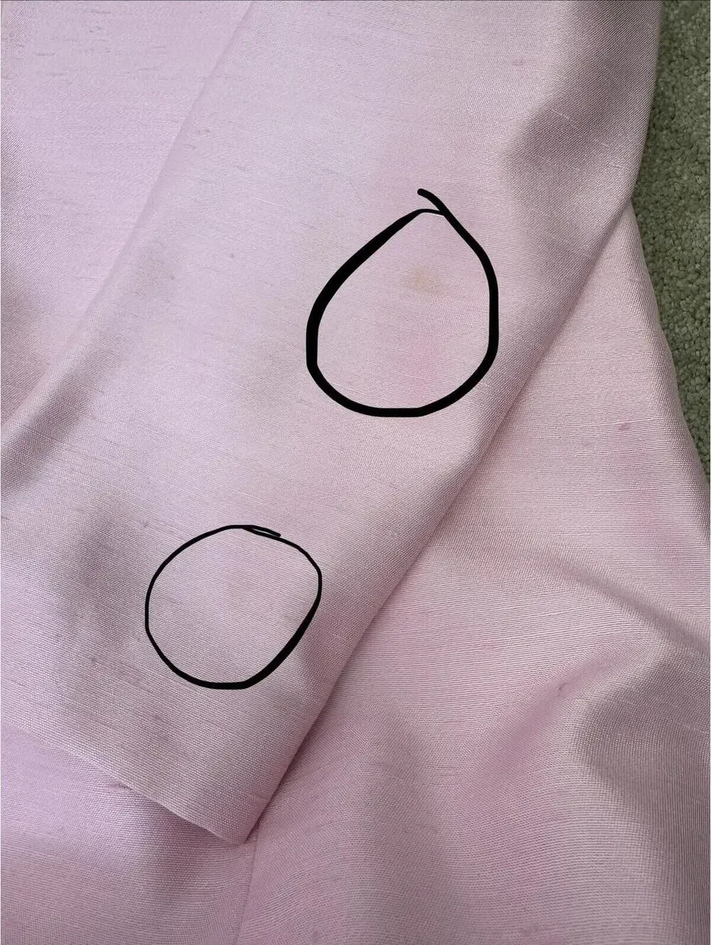 VTG 1960s Pastel Pink Occasion Dress + Coat Silk Blend Church Handmade Sz 8